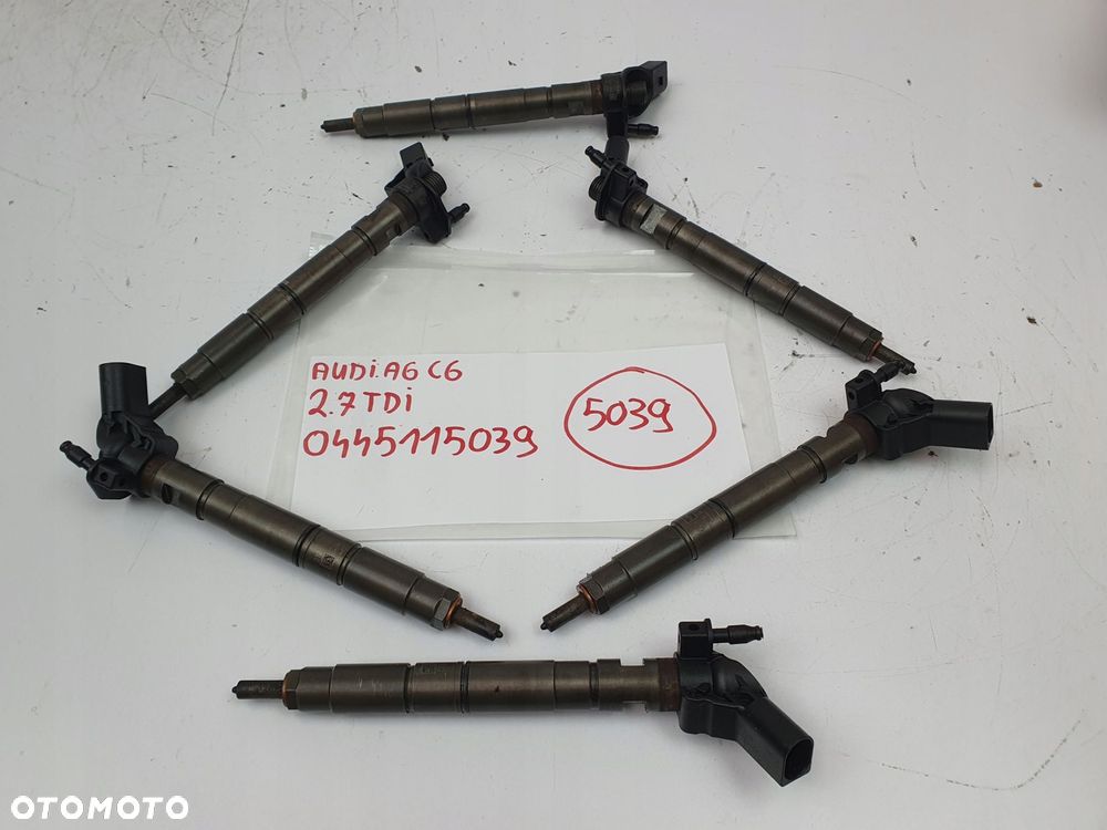 WTRYSKIWACZ Audi A6 C6 2.7 TDI 0445115039 - 5
