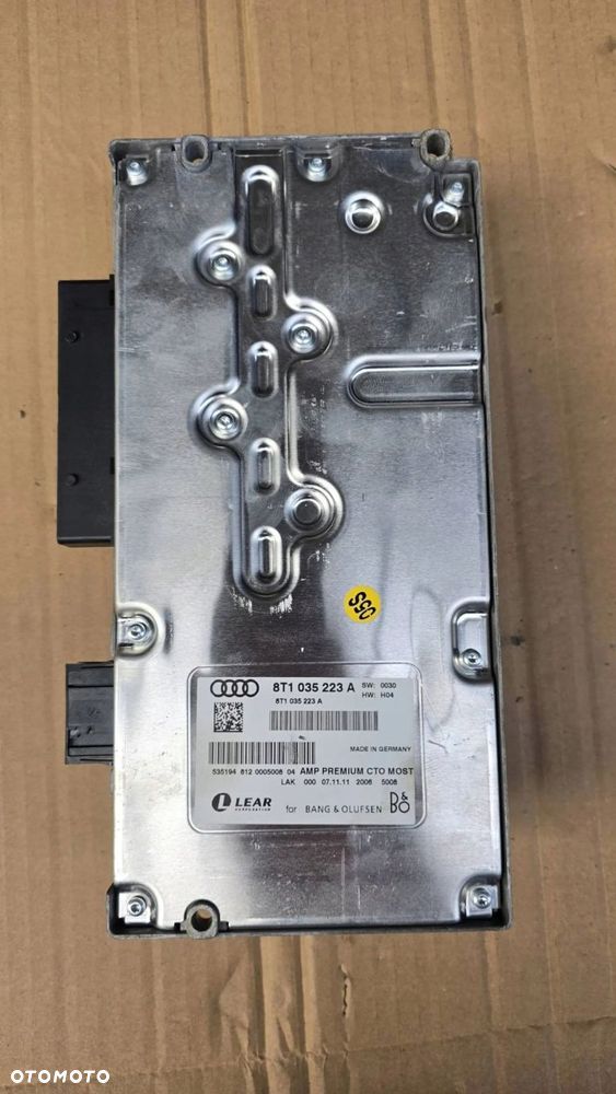 audi a4 a5 q5 wzmacniacz bang olufsen 8t1035223a - 2