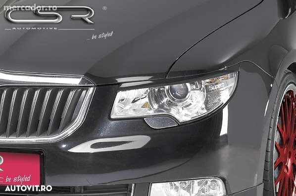 Pleoape faruri  pentru Skoda Superb 2 SB156  CALITATE PREMIUM ⭐️⭐️⭐️⭐️⭐️ - 1