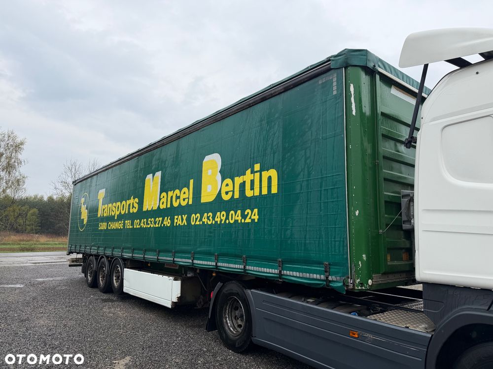 Fruehauf Firanka !! BPW !! Os podnoszona !! z Francji - 2
