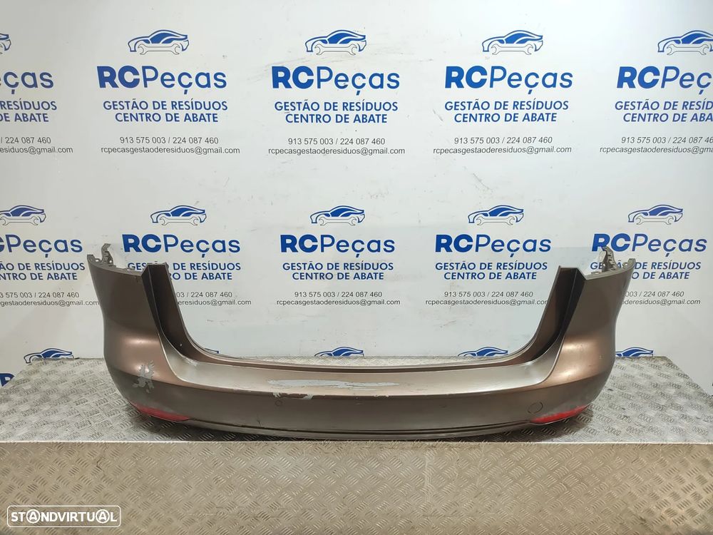 Parachoques Traseiro Tras Volkswagen Touran 1T3 2° Facelift com Sensores de Estacionamento Original - 5