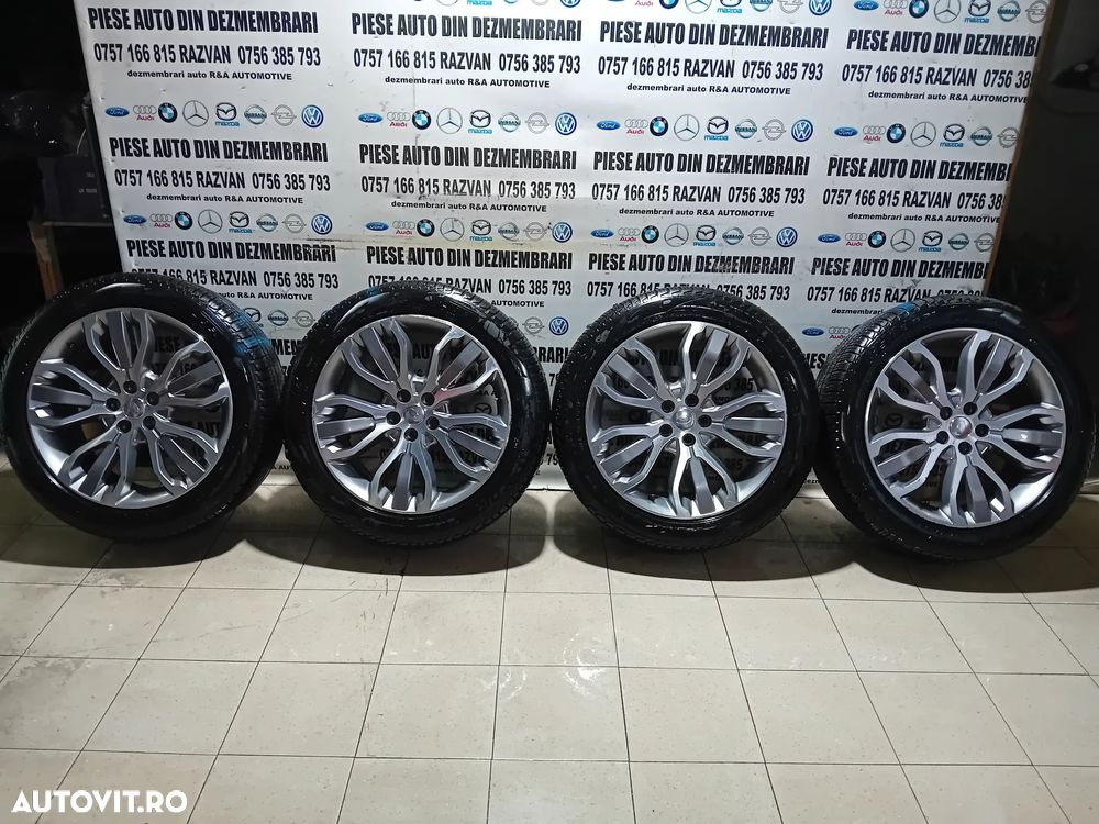 Jante Range Rover Sport L494 Vogue R21 275/45R21 M+S Dot 2923 Anvelope Pirelli Ca Si Noi 2013-2018 - 2