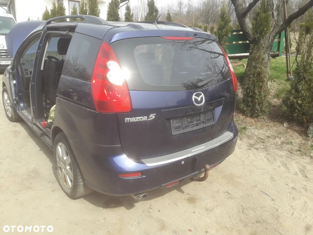 Mazda 5 CR 05-10  Maska zderzak pas atrapa błotnik szyba lampa  w kolor 25E - 6