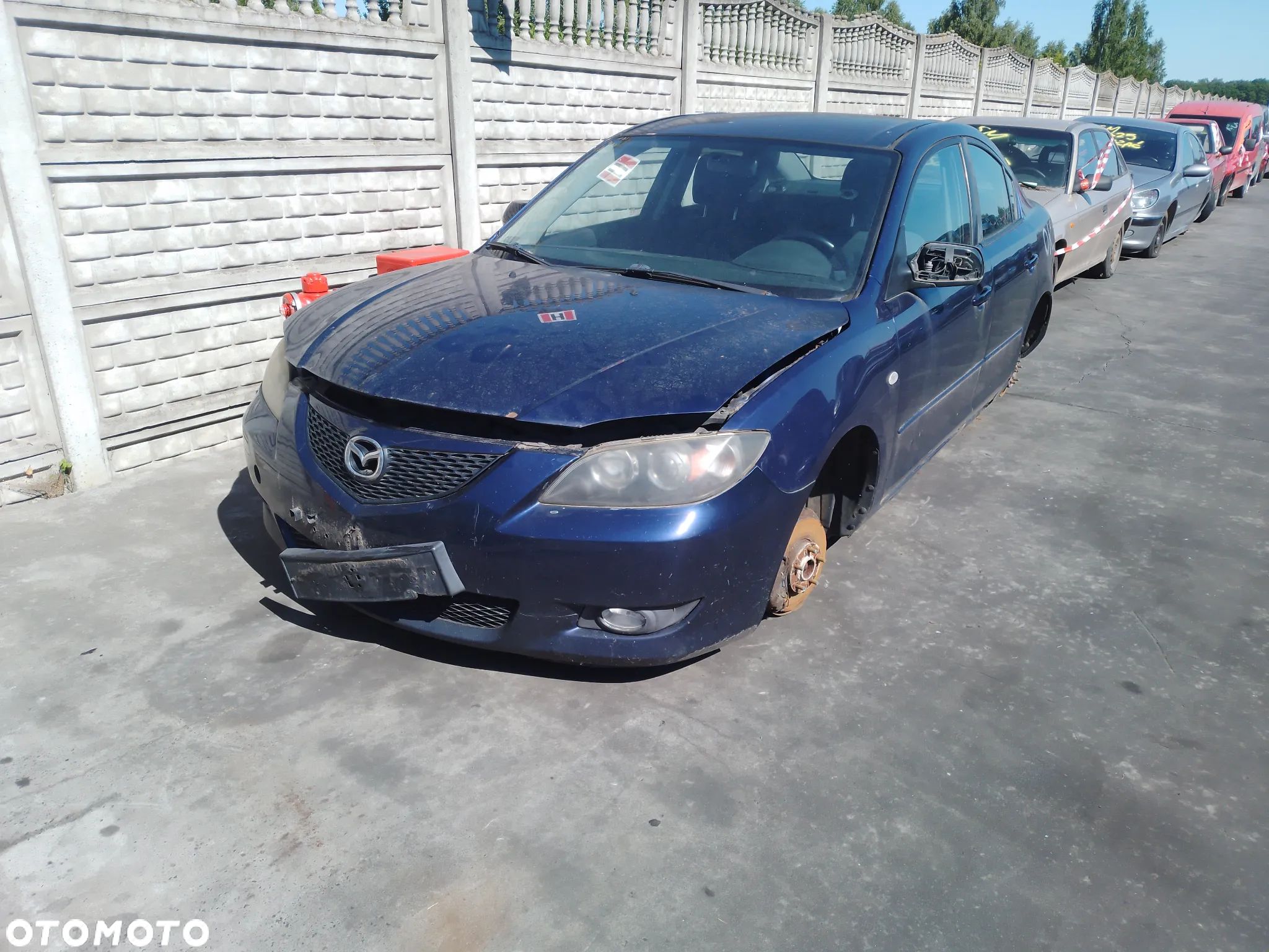 MAZDA 3  03-06 1.6 CD DMUCHAWA WENTYLATOR NAWIEWU - 1