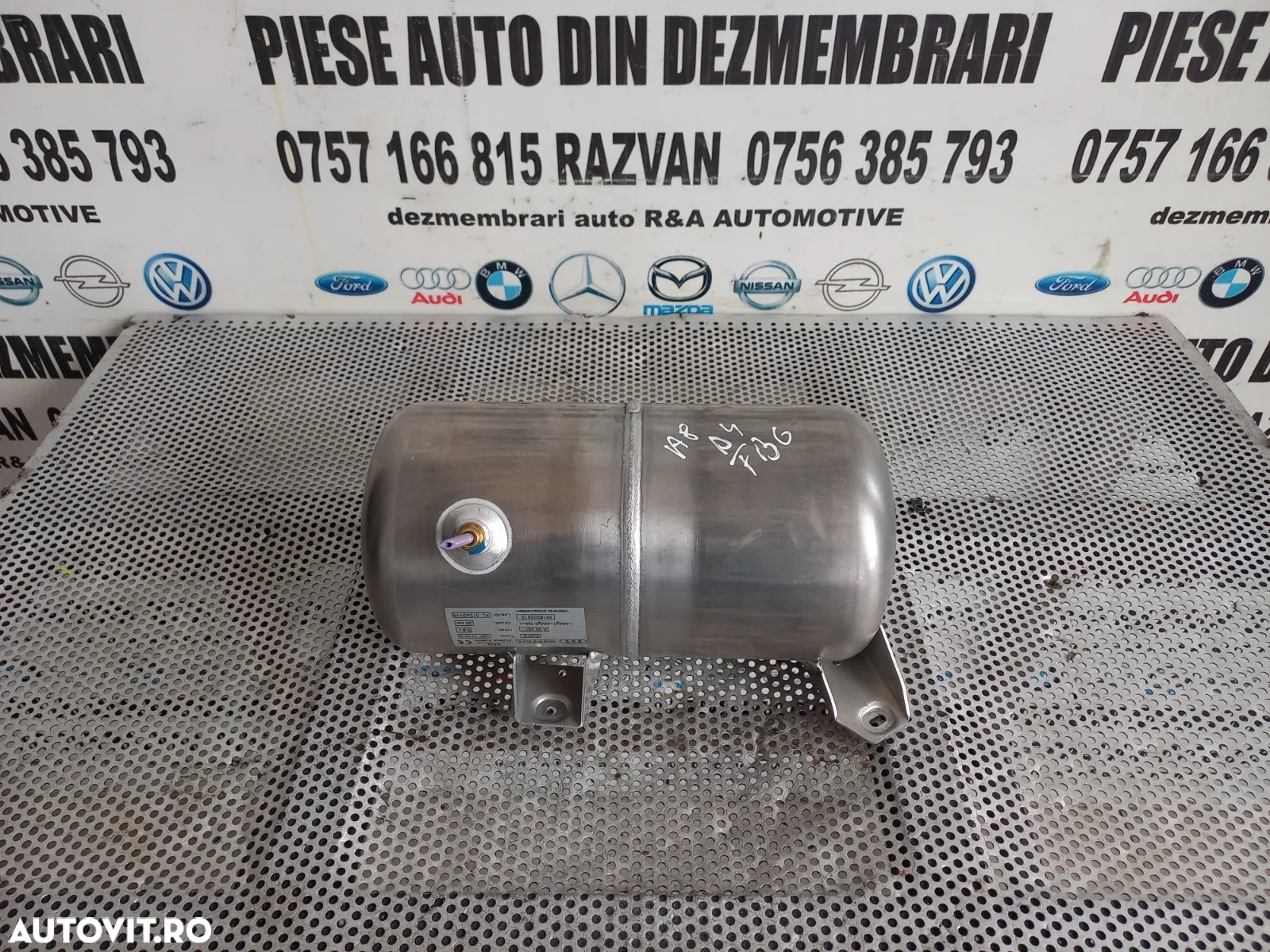 Butelie Rezervor Aer Perne Aer Suspensie Pneumatica Audi A8 4H D4 Cod 4HE An 2010-2011-2012-2013-20 - 2