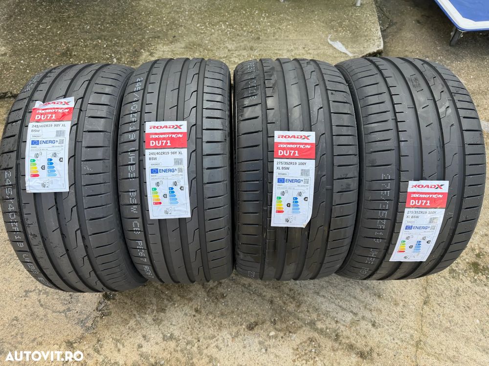 4 anvelope vara 245-40-19 si 275-35-19 BMW F10 F11 OPEl Mercedes E class BMW G30 E class W212 W213 Cuciucuri 245-40-19 -- 275-35-19 vara noi - 1