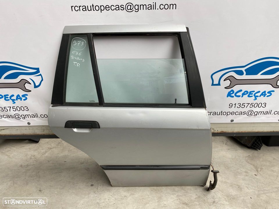 PORTA TRASEIRA TRÁS DIREITA BMW SERIE 3 SERIE 3 E36 TOURING 41528185428 8185428 FECHO ELEVADOR MOTOR PUXADOR VIDRO - 1