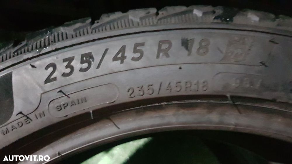 Anvelope 2x235 45 18 michelin iarna dot 20 mm 4.7 - 5