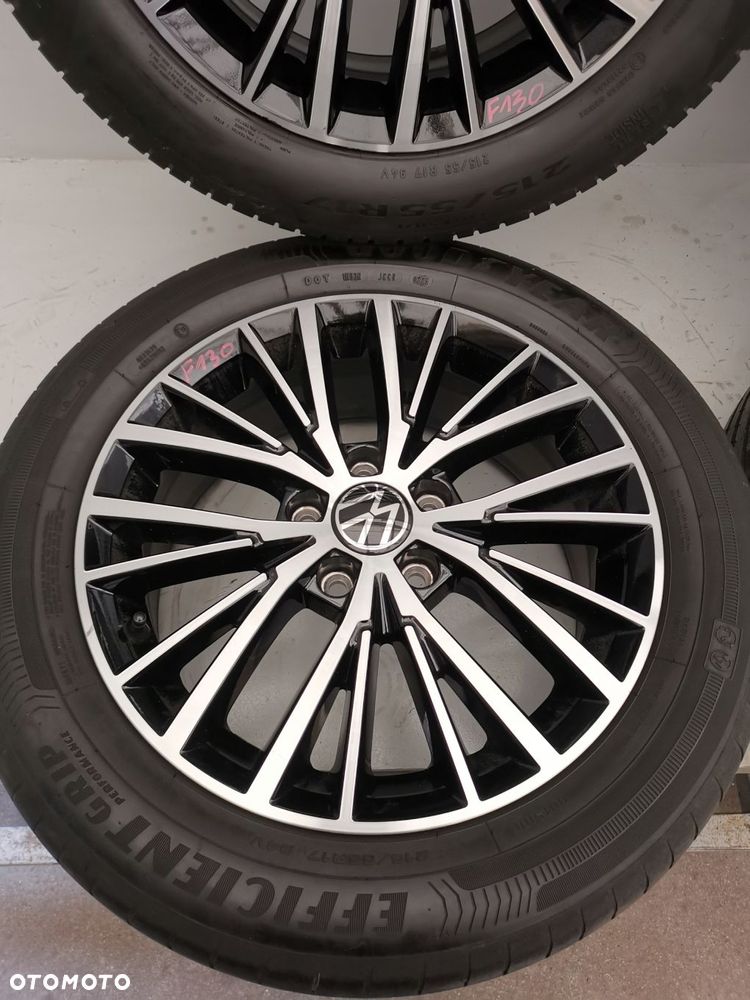 VOLKSWAGEN TOURAN VW KOLA FELGI ALUFELGI OPONY LATO 215/55R17 - 7