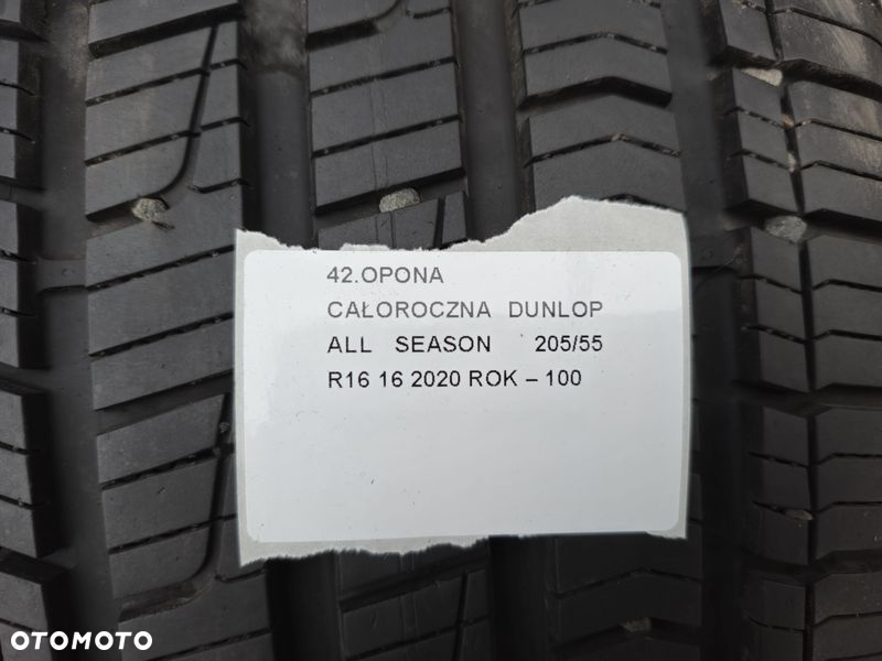 OPONA CAŁOROCZNA DUNLOP ALL SEASON 205/55 R16 16 2020 ROK - 7