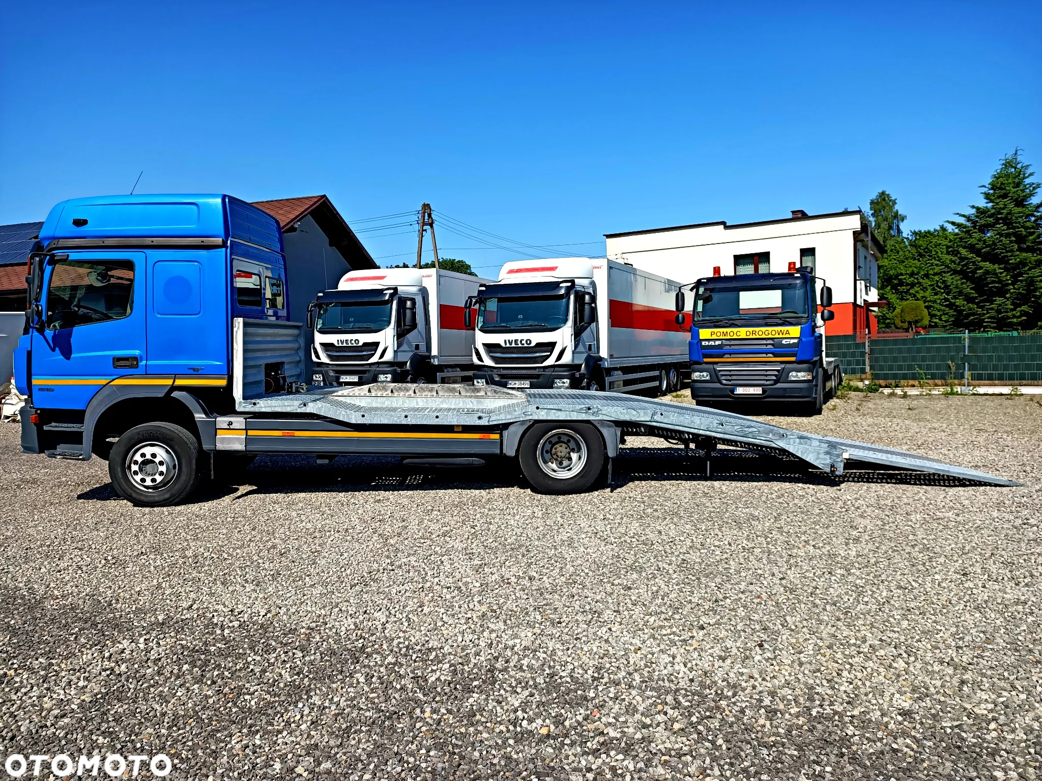 Mercedes-Benz Atego 1518l 4x2 Pomoc Drogowa Laweta Nowa Zabudowa - 14