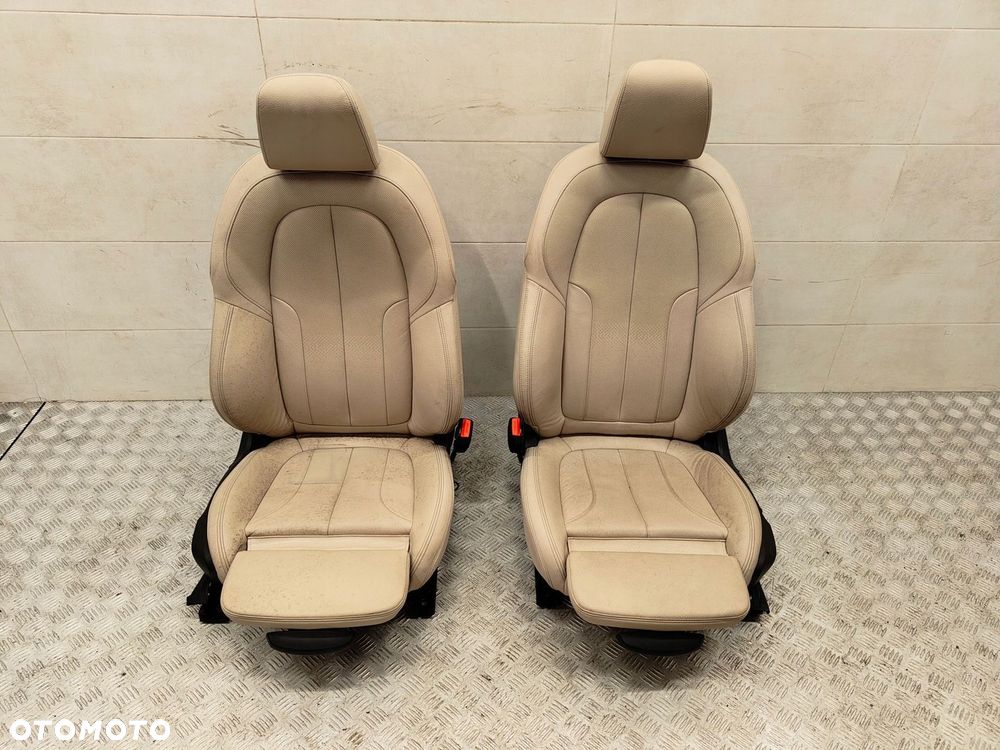 BMW X1 F48 ŚRODEK FOTELE KANAPA BOCZKI TAPICERKA SKÓRA ELEKTRYKA PAMIĘĆ - 3