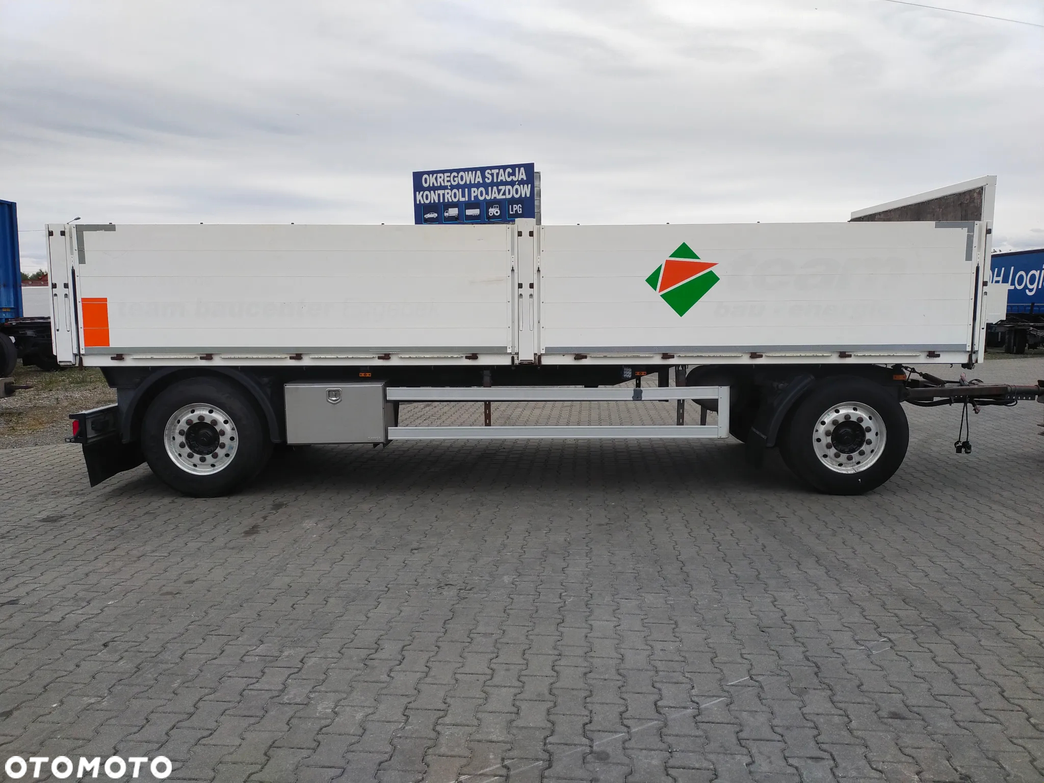 Ackermann Przyczepa Budowlanka budowlana rama ocynk 15 r - 3