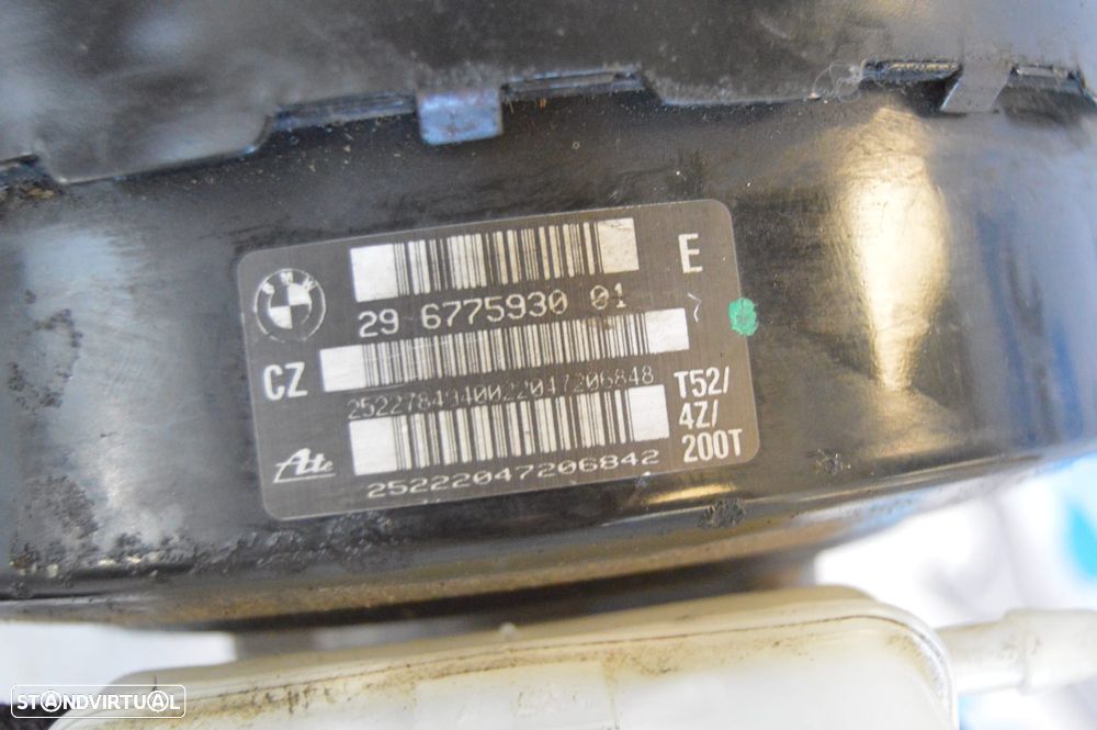 SERVOFREIO SERVO FREIO BMW SERIE 1 E87 34336775930 6775930 SERIE 1 E81 E82 COUPE E87 LCI E88 CABRIO SERIE 3 E90 E90 LCI E91 E91 LCI E92 COUPE E92 LCI E93 CABRIO E93 LCI X1 E84 BOMBA DEPOSITO RESERVATORIO LIQUIDO TRAVÕES - 4