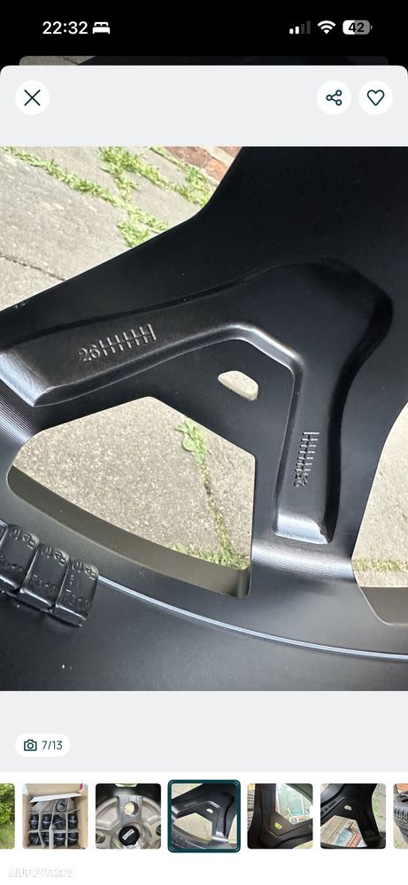 Jante Originale 22" Urban Automotive WX-2R + Anvelope Iarnă/AT Yokohama 285/45 R22 Land Rover Defender L663 + Piulițe Antifurt (DOT 2025) - 18