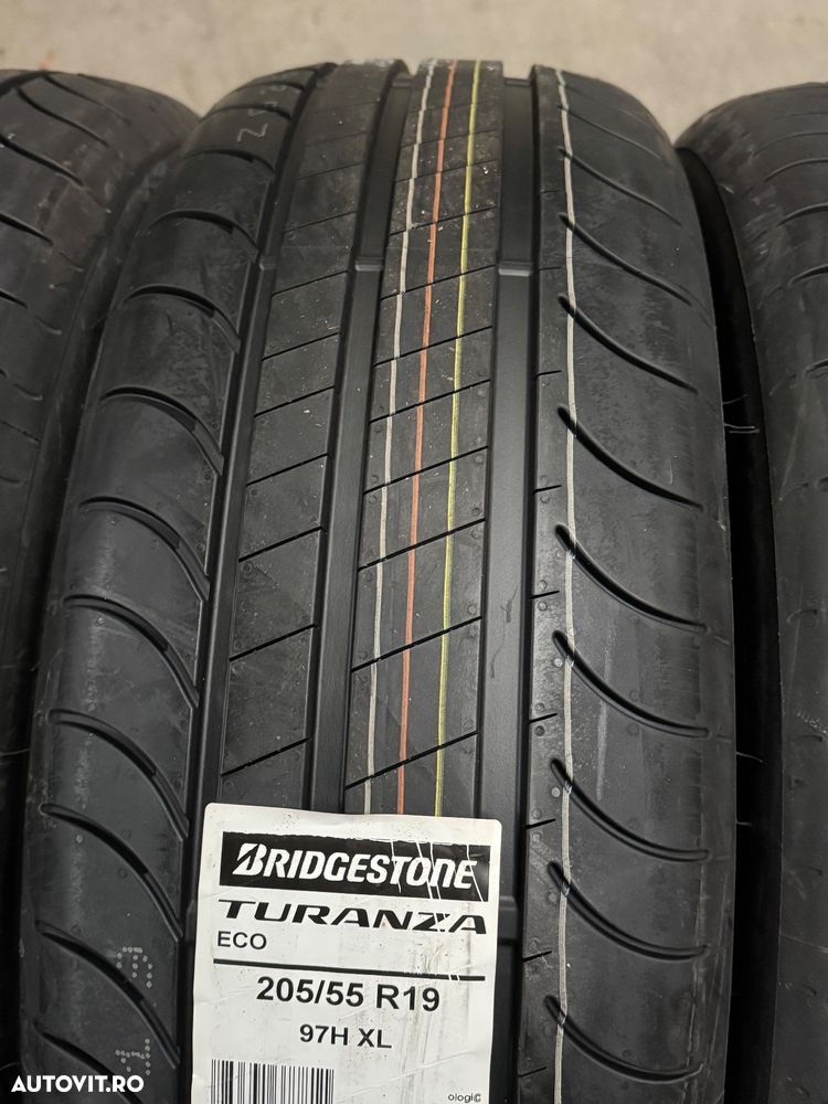 Vând 4 anvelope 205/55/19 bridgestone de vară noi - 3