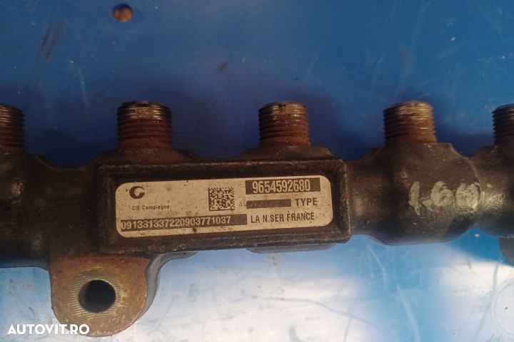 Rampa injectoare 9654592680 1.6 HDI MX1253 Peugeot Partner 1 [facelif - 2