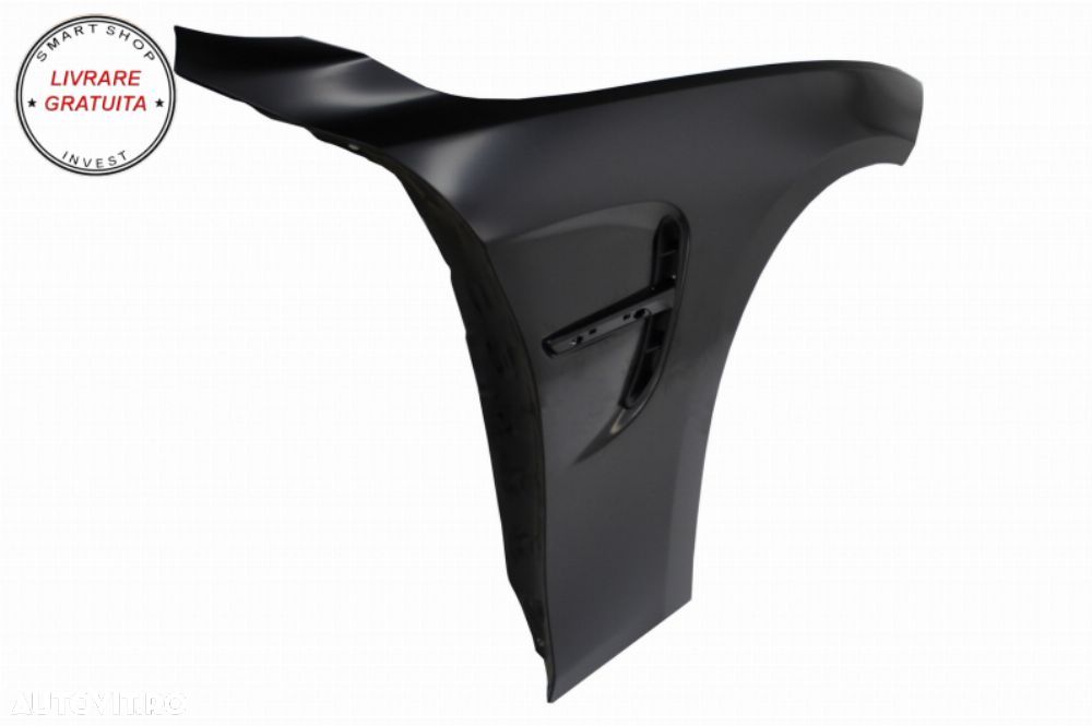 Pachet Exterior Complet cu Aripi Laterale Negre BMW Seria 4 F32 F33 Coupe Cabrio (- livrare gratuita - 13