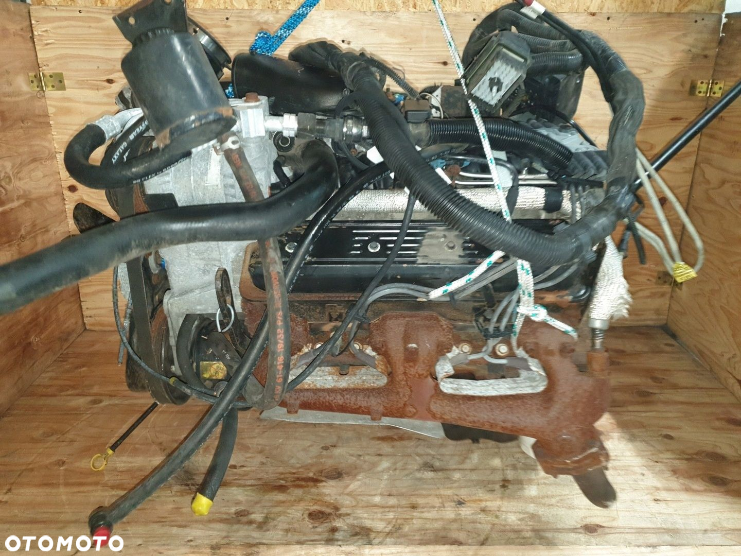 SILNIK 5.7 CHEVROLET ASTRO V8 MERCRUISER ŁÓDŹ KOMPLETNY ZZR CORVETTE - 3