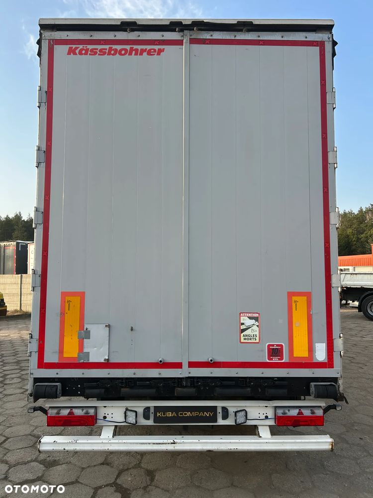 Schmitz Cargobull KASSBOHRER MEGA / FIRANKA / OSIE SAF R 19.5 / BARDZO ŁADNE OPONY / DWA KOŁA ZAPASOWE / REGULOWANY PODNOSZONY DACH / 3 SZTUKI / 2016 ROK PRODUKCJI !! - 4