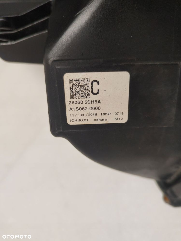 nissan leaf ii jasny full led lampa lewy przód 260605sh5a - 6