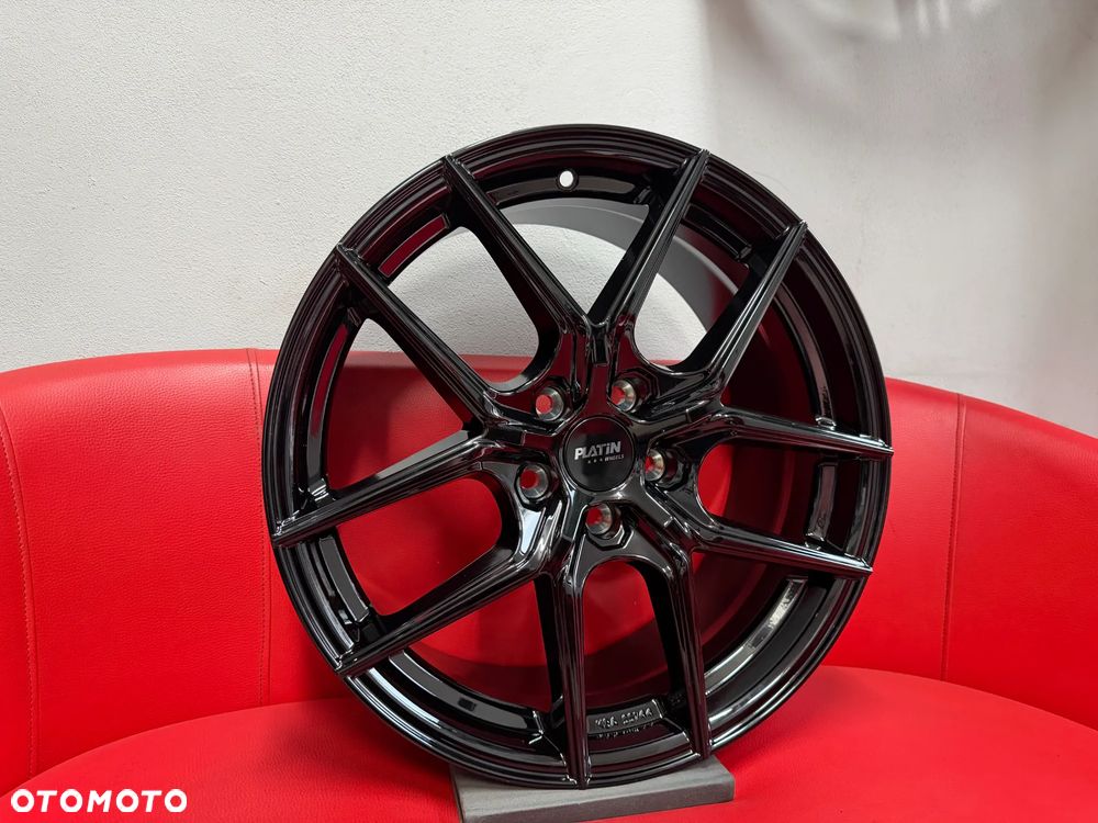 Felgi aluminiowe PLATIN P122 5x108r17 et40 CZARNE FORD VOLVO PEUGEOT  nowe!!!! - 3