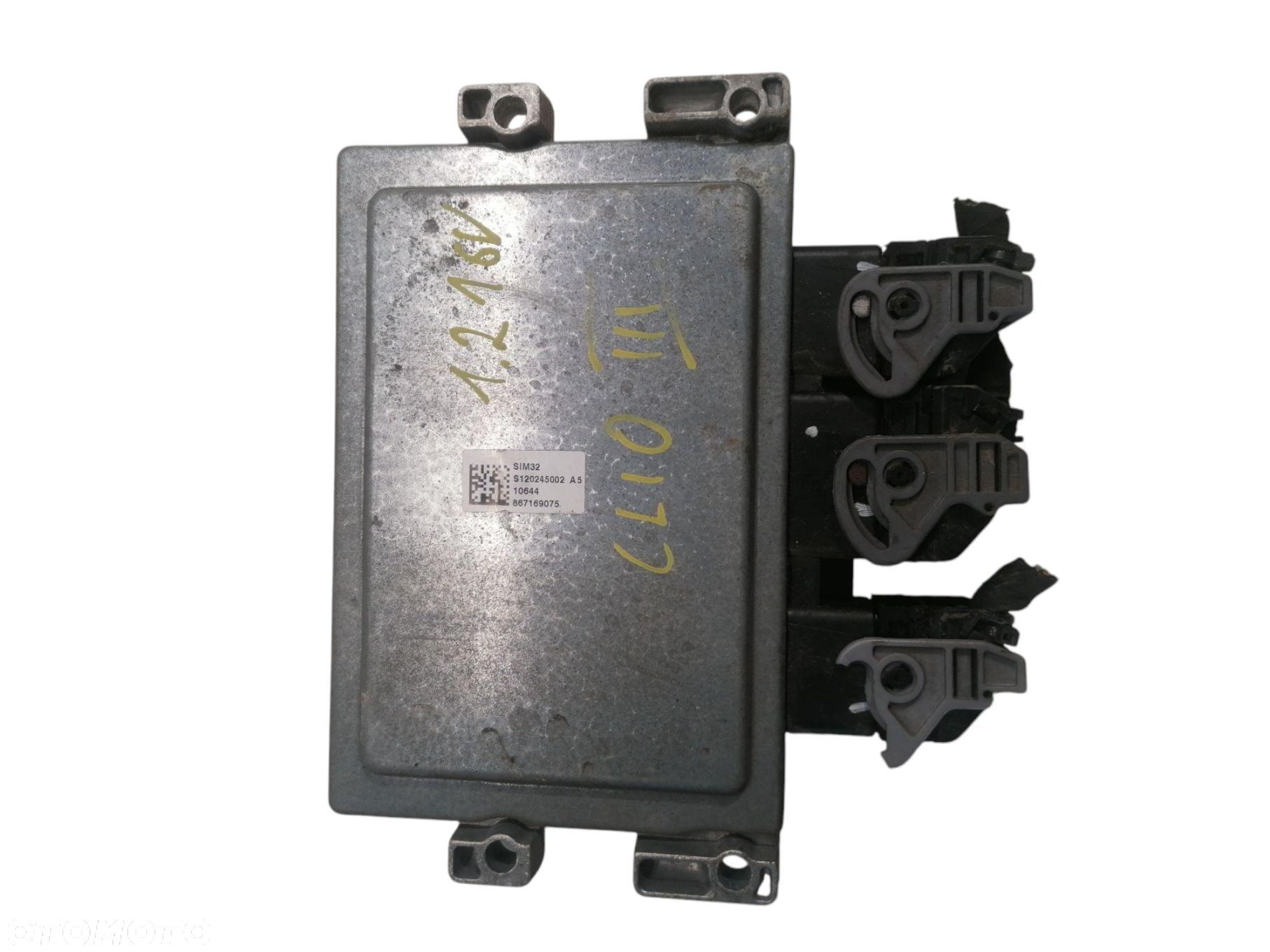 KOMPUTER SILNIKA RENAULT CLIO III 1.2 16V 8200522357 8200510536 S120200105A - 1