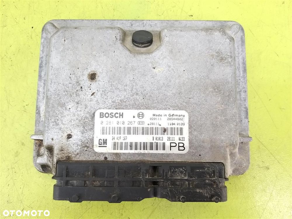 Komputer sterownik silnika Opel Astra II G 1998-2009 2,0 DTI 0281010267 - 1