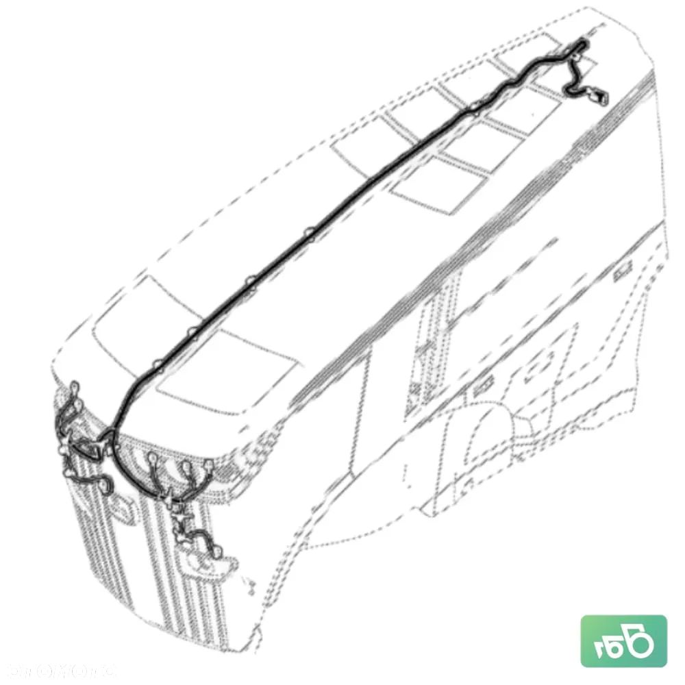 Kompletna Maska silnika Grill RE320536 John Deere 7230 R - 6