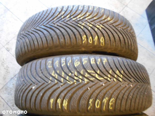 Opony 215/65r17 michelin alpin 5 7,6mm zima komplet - 3