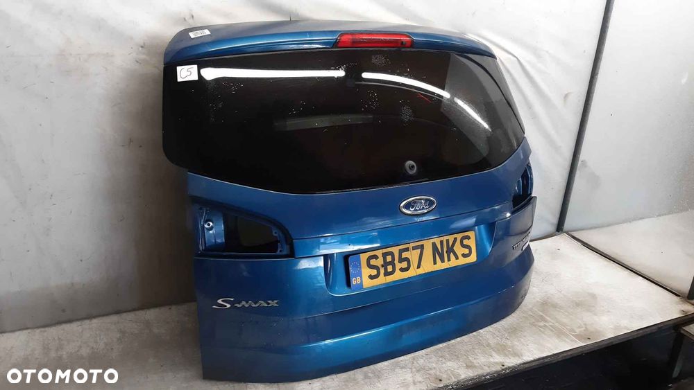 / KLAPA TYŁ TYLNA BAGAŻNIKA DO FORD S-MAX S MAX NIEBIESKA - 2