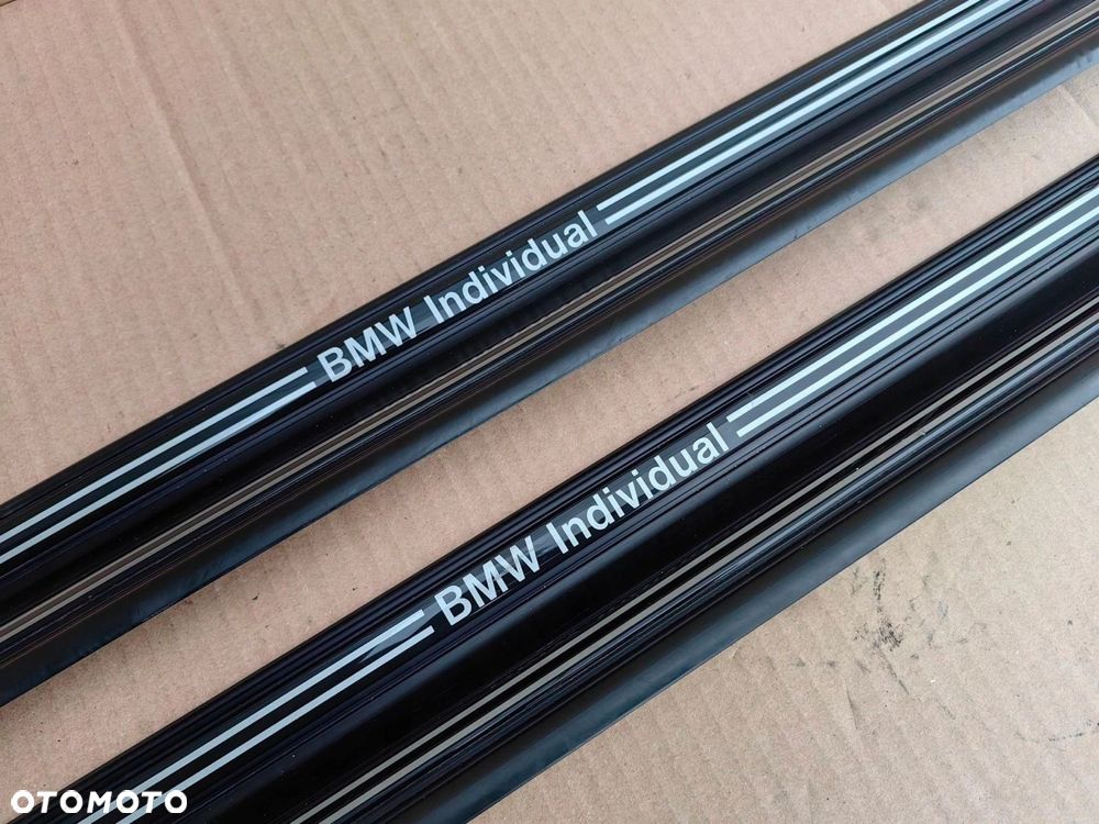 Listwy na progi progowe BMW 3 e46 compact INDYVIDUAL oryginalne - 4