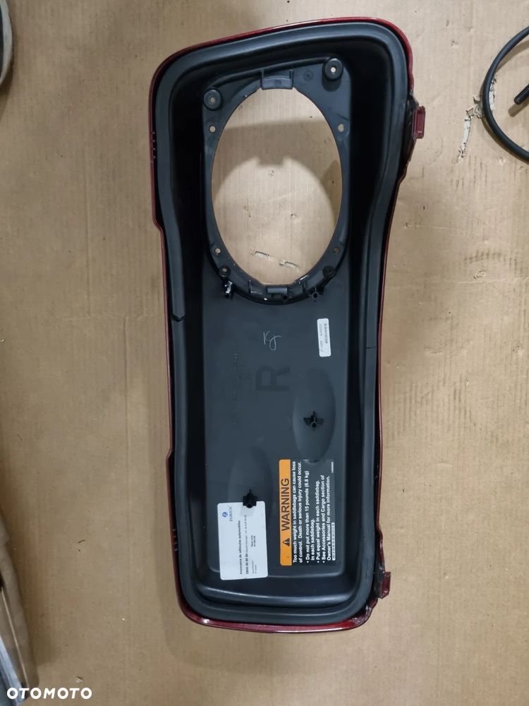 Harley Touring Street Road Glide CVO Electra pokrywa kufra dekiel - 3