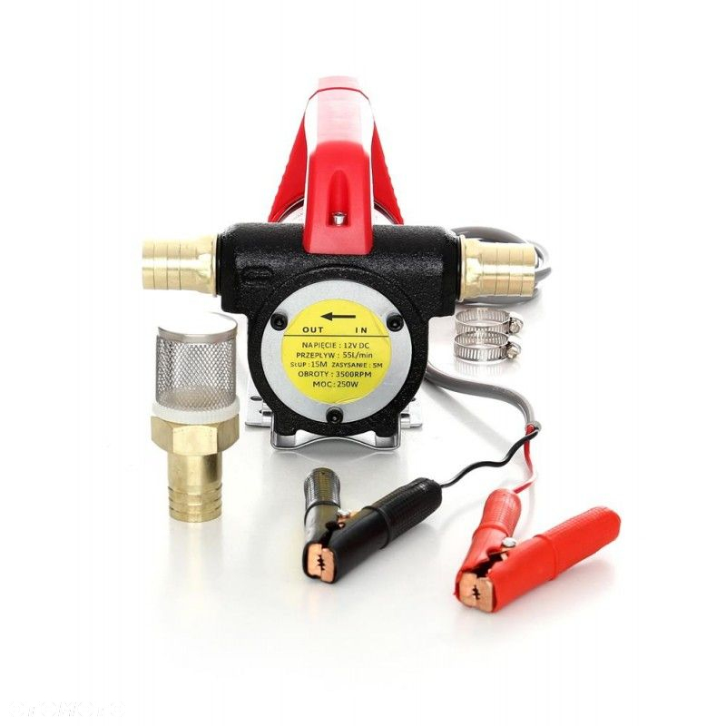 KRAFTDELE POMPA POMPKA DO SPUSZCZANIA ROPY OLEJU TANKOWANIA CPN 12V KD1168 - 8