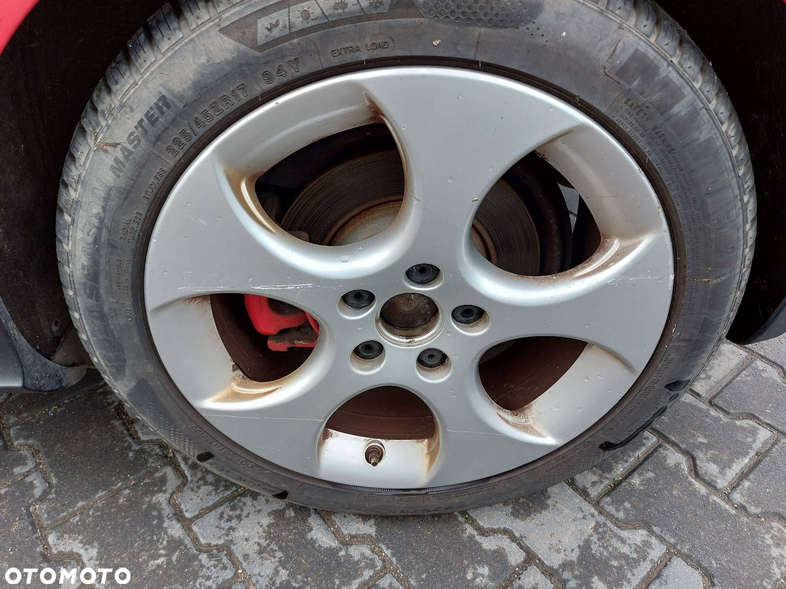 VW GOLF V GTI FELGI 17 CALI RONAL 5x112 ET 51 KOMPLET 1K0601025BB - 2
