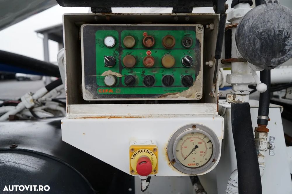 Astra VEICOLI 84 44 / POMPA BETONIERĂ / 8X4 / BETONIERĂ 9 M3 + POMPA CIFA MAGNUM MK 28.4 L / RADIOCOMANDĂ / TEST UDT NOU - 20