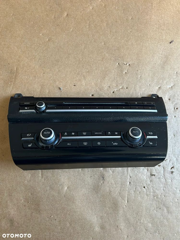 BMW F10 F11 PANEL KLIMATYZACJI RADIA 9249697 - 1