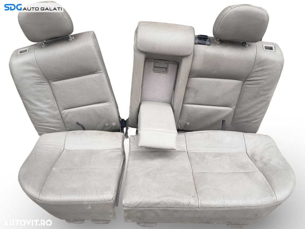 Interior Piele Gri Complet Scaun Scaune Stanga Dreapta Fata Bancheta cu Sezut si Spatar Opel Astra G Break 1998 - 2007 [LN0242] - 10