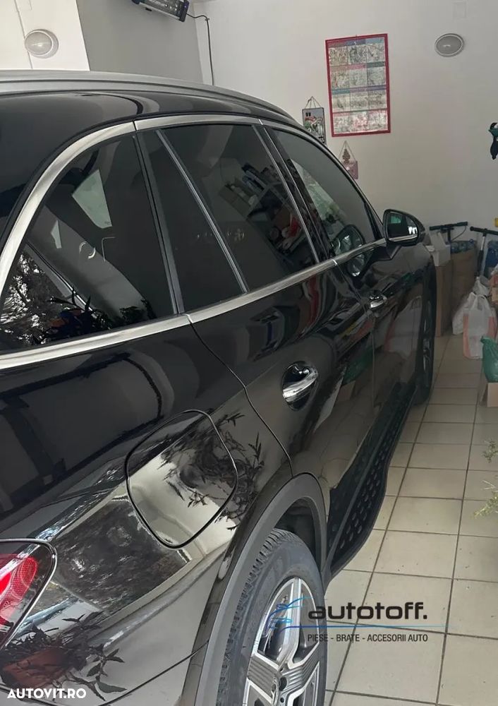 Praguri Mercedes GLC X254 C254 (2023+) - Trepte Din Aluminiu Black Design - 5