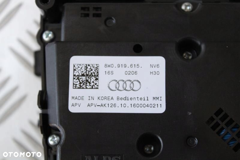 PANEL STEROWANIA MMI Audi RS5 F5 8W0919615 8W0919615 NV6 - 3