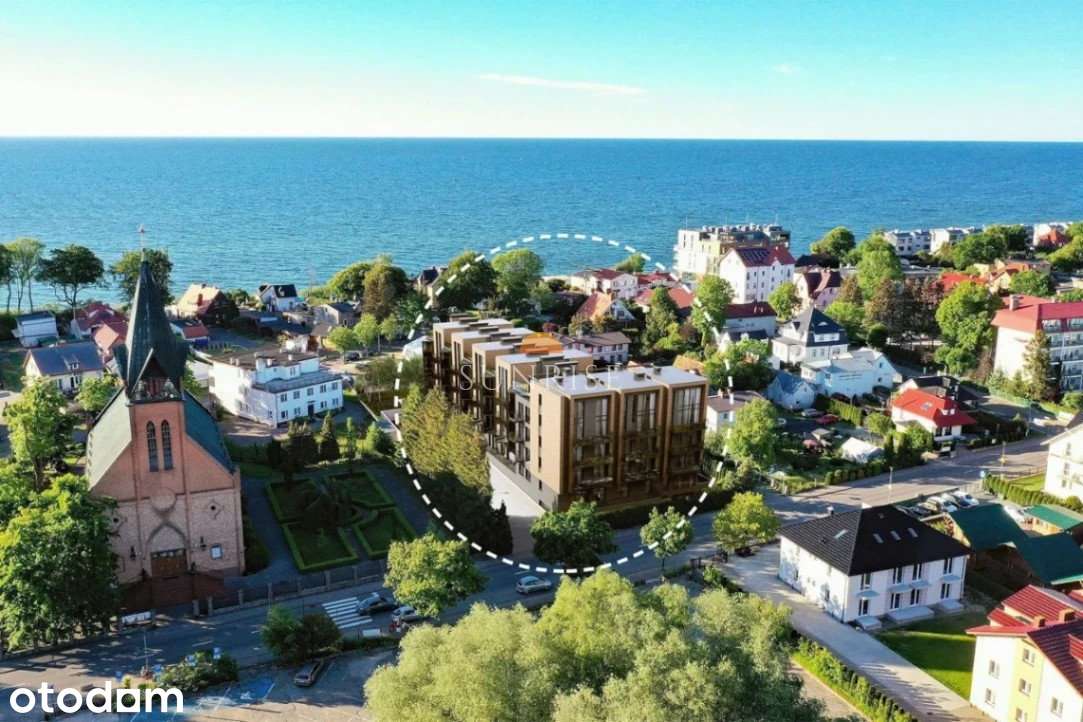 Apartament inwestycyjny z delikatnym widokiem na morze