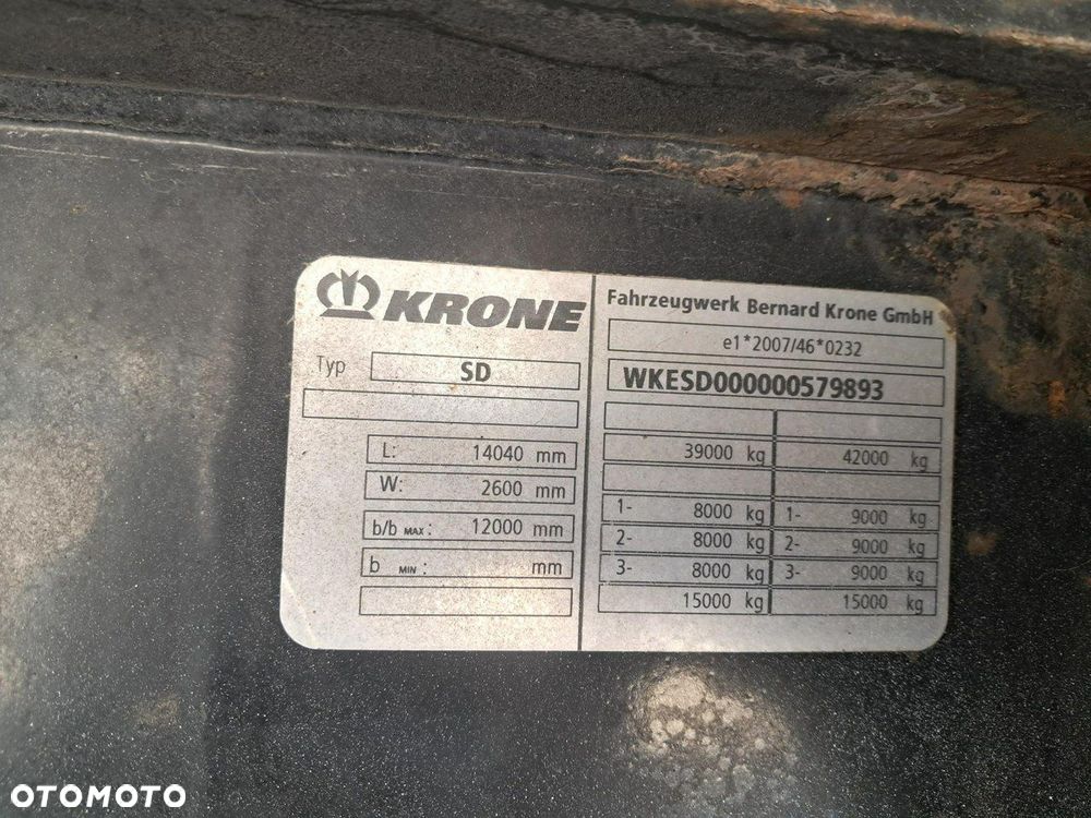 Krone SD - 8