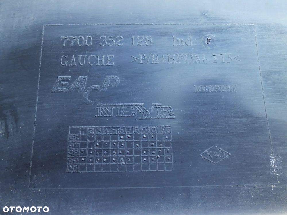 LISTWA DRZWI TYŁ MASTER MOVANO 7700352128 - 2