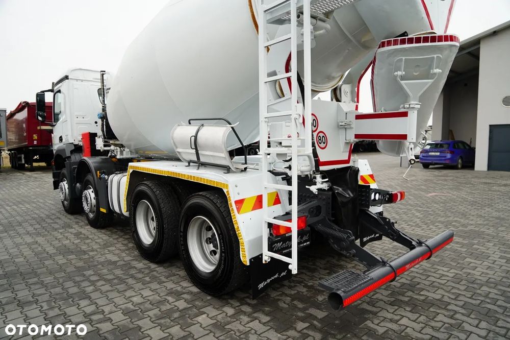 Mercedes-Benz AROCS 3540 / GRUSZKA 9M3 / 8x4 / BETONOMIESZARKA / AUTOMAT / 2022 ROK - 11