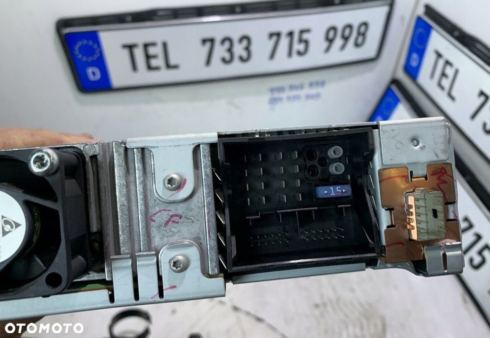 RADIO CZYTNIK CD RADIOODTWARZACZ 9192680 BMW E60 - 5
