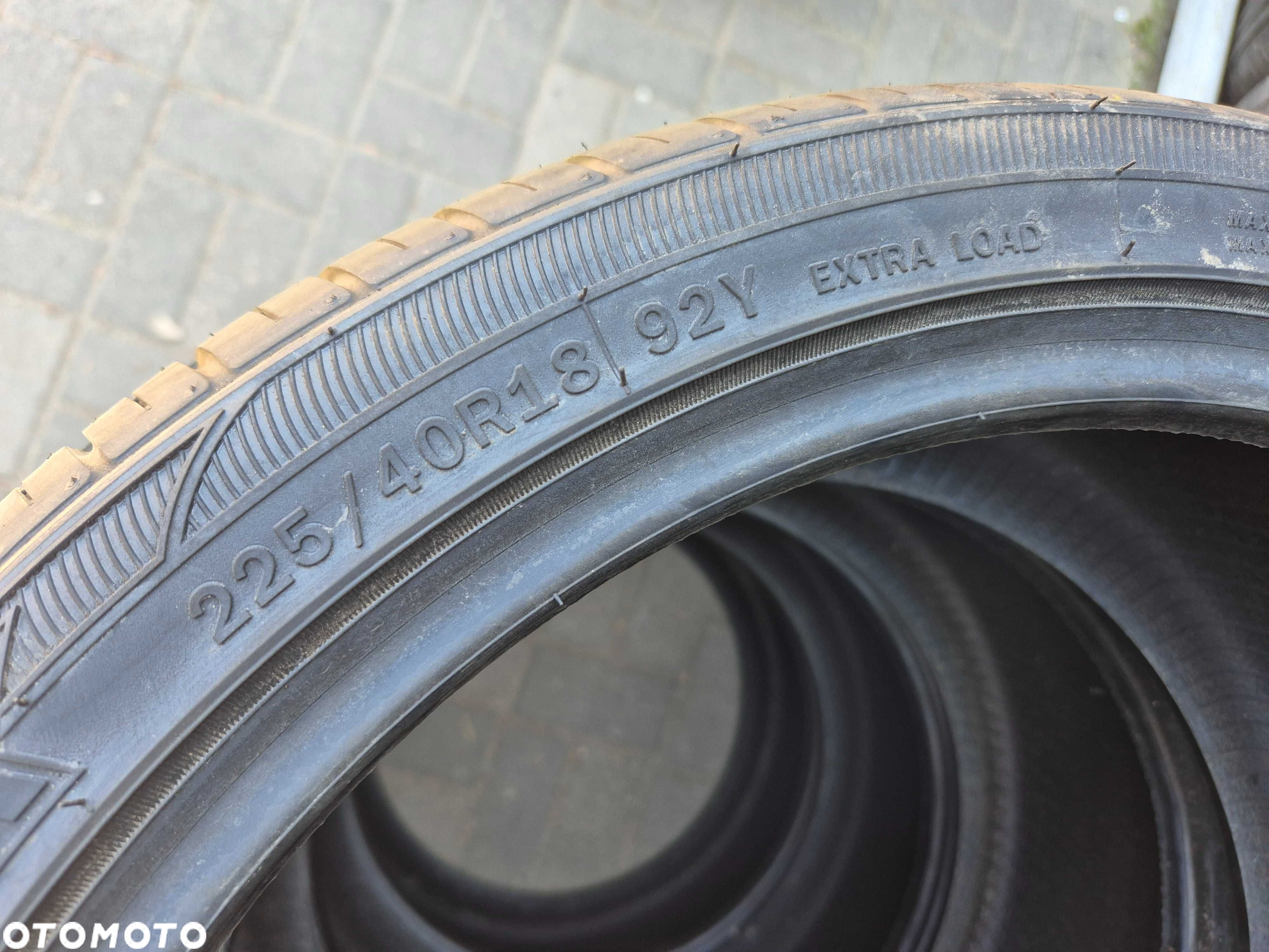 Zeetex HP2000 vfm 225/40r18 92Y Wzmocnienie XL Rant 7mm N3047 - 2