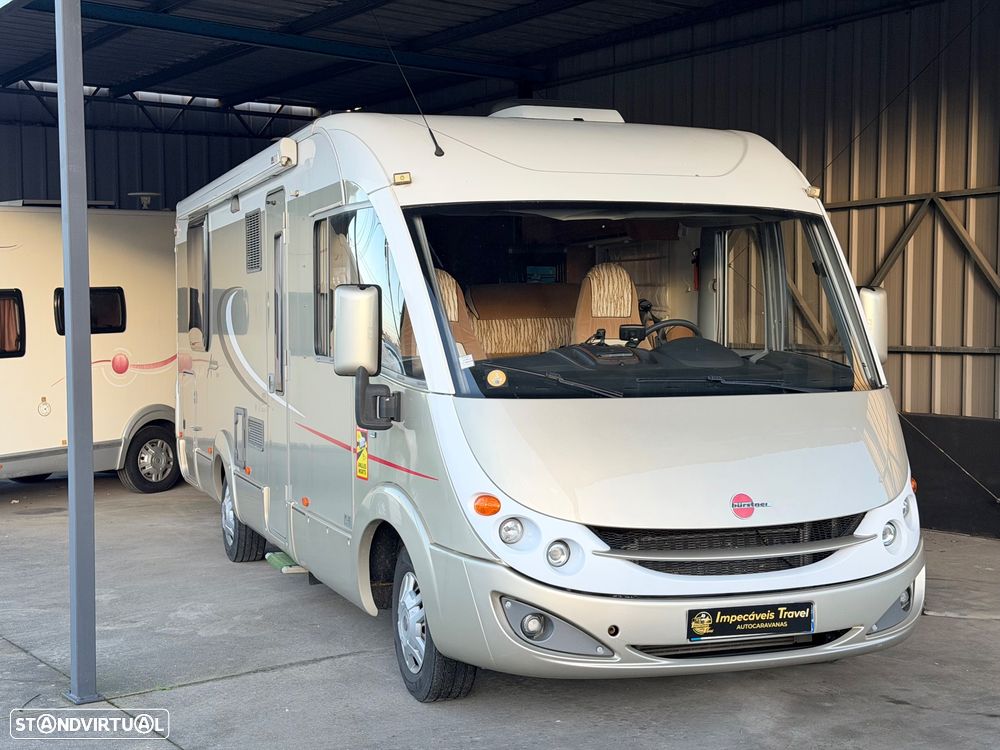 Burstner Aviano i727 AUTOCARAVANA cama central mais cama elevatória. - 1