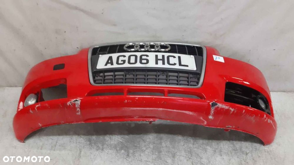 [] ZDERZAK PRZÓD PRZEDNI AUDI A3 8P LIFT FL S LINE SLINE LY3J CZERWONY HALOGENY - 4