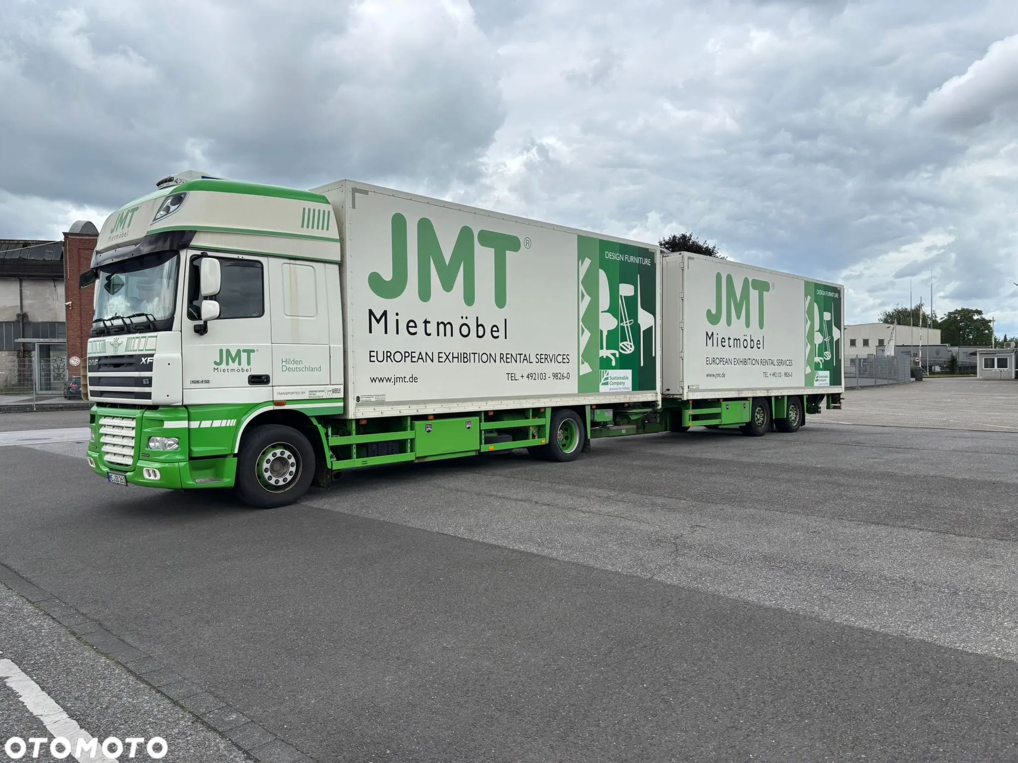 DAF XF105.410+Pacton // 2011r // 720 tys km - 1