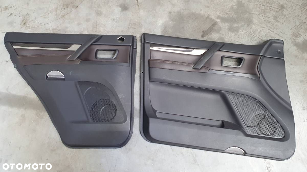 FOTELE KANAPA BOCZKI WNĘTRZE KOMPLET 7 OSÓB MITSUBISHI PAJERO IV EU - 6